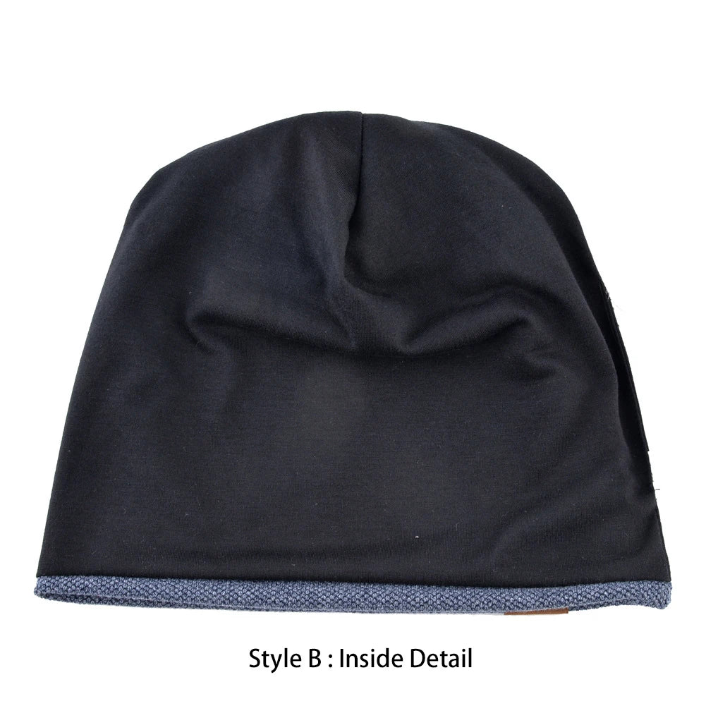 1pcs Warm Knitted Beanie Hat For Men And Women - Fashionable SolidHip-hop Style