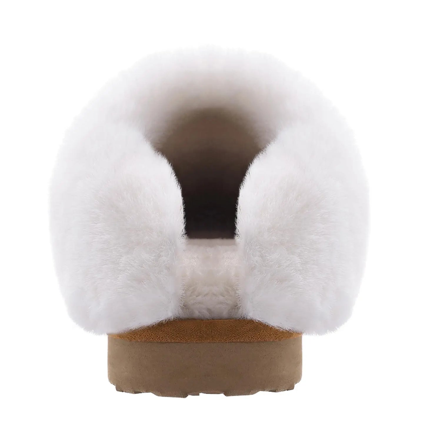 Shevalues Winter Fluffy Slippers For Women Men Furry Fuzzy Home Flats Fur Shoes Indoor Plush Slippers Couple Bedroom Cotton Shoe