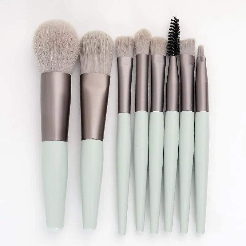 8Pcs Professional Makeup Brushes Set Cosmetic Powder Eye Shadow Foundation Blush Blending Concealer Beauty Make Up Tool Brushes