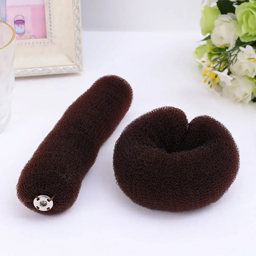 Magic Roll Foam Sponge Easy Big Ring Women Fashion Hair Bun Maker Donut Hair Styling Tools Hairstyle Hair Accessories for Girls