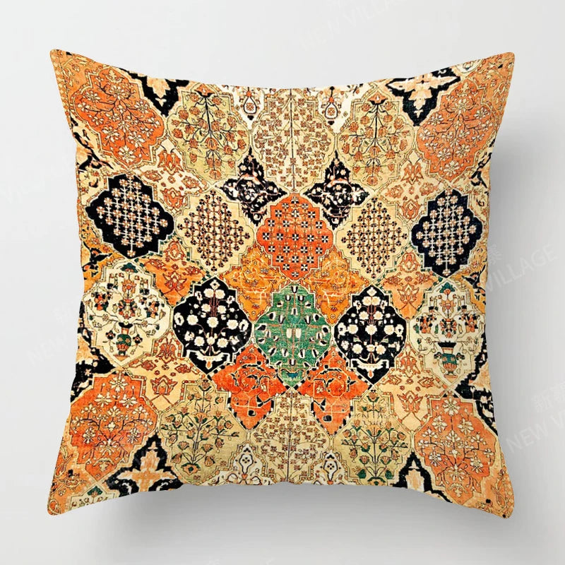 Fall home decor autumn living room throw pillow cover sofa boho Cushion cover 45x45cm 45*45 50*50 60x60cm 40x40 35x35cm Morocco