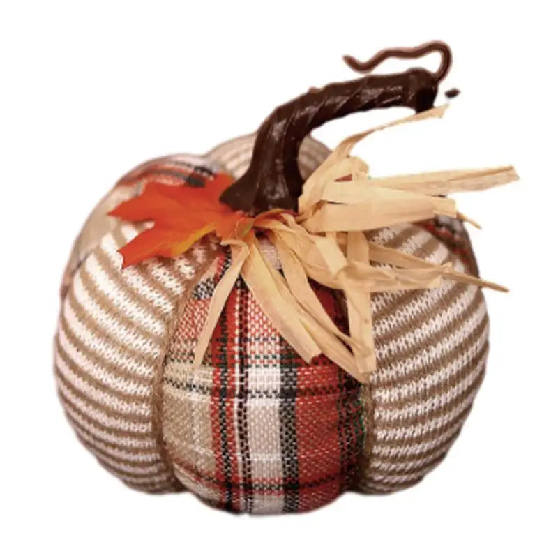 Fall Fabric Pumpkins Thanksgiving Harvest Pumpkins Fall Home Decoration Table Centerpiece Autumn Ornaments For Parties Halloween